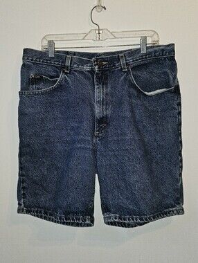 Lee Dark Wash Jeans Shorts Mens Large
